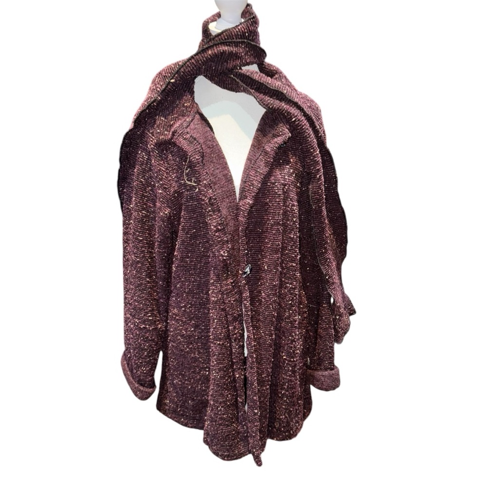 Coat and scarf